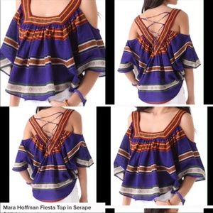 Mara Hoffman Mexican Blanket Top